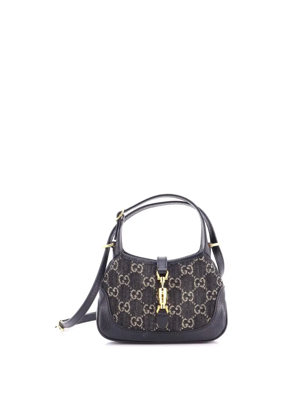 Gucci Jackie Hobo Gg Denim Mini #286020G16B